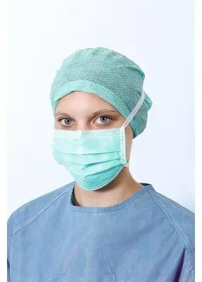Image de 6x masques Foliodress senso verts | Paquet (50 pièces)