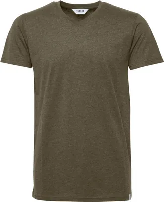 Produktbild von SOLID SDBedo Herren T-Shirt Kurzarm Shirt mit V-Ausschnitt Baumwollmischung Regular fit