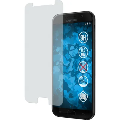 Produktbild von 1er-Pack PhoneNatic Glas-Folie matt  kompatibel mit Samsung Galaxy A3 2017 - Panzerglas für Galaxy A3 2017