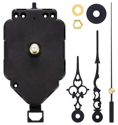 Produktbild von Quarz-Pendeluhrwerk Selbstbau-Set, 0,9 Zoll Wellenlänge, Uhrwerk-Mechanismus für Wanduhr und Dekouhr, Ersatzteil