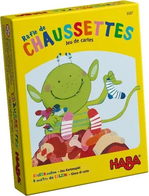 Produktbild von Haba Gesellschaftsspiel Rafle de chaussettes - pädagogisches Kinderspiel