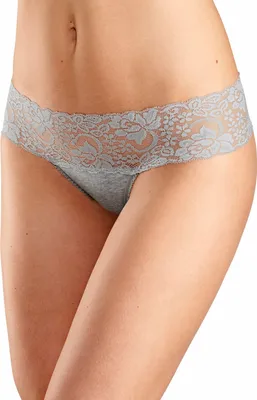 Produktbild von VIVANCE String 3 er-Pack weiß, grau-meliert, schwarz Größe 36/38