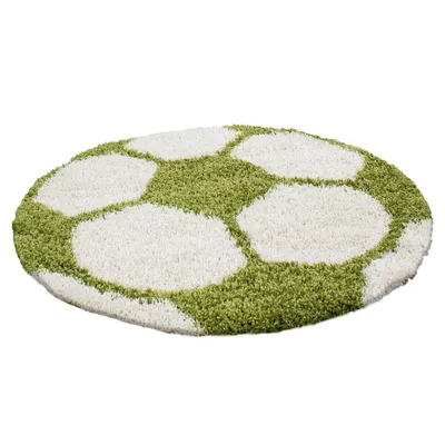 Produktbild von Ayyildiz Hali FUN1201206001GREEN, Teppich, Polypropylen (PP), Grün, Rund, 1200 mm, 1200 mm