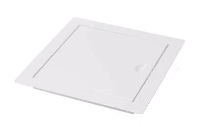 Produktbild von Revisionstür Revisionsklappe trockenbau metall Wartungstür Weiß Schnappverschluß 60x60cm