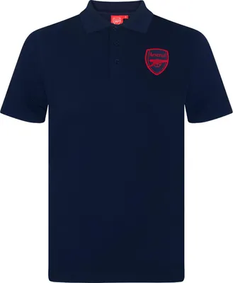 Image de Arsenal FC - Polo pour homme GF187 (XL) (Bleu marine foncé)