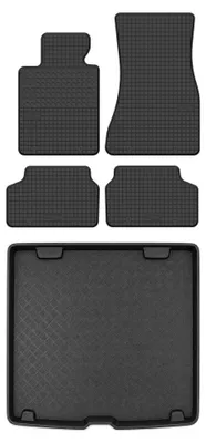 Immagine prodotto di Tappetini gomma SolidTread + bagagliaio per BMW Serie 5 G31 2017-2023 5 pezzi