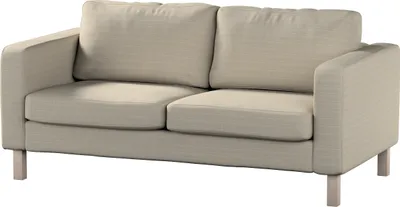 Produktbild von Dekoria Bezug für Karlstad 2-Sitzer Sofa nicht ausklappbar, beige, Sofahusse, Karlstad 2-Sitzer