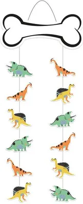 Zdjęcie produktu dla Wisząca girlanda Dinosaur Roars