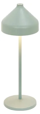 Zdjęcie produktu dla Lampa stołowa LED AMELIE Zafferano, zielona, akumulatorowa i ściemnialna