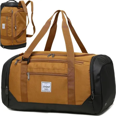 Zdjęcie produktu dla Torba podróżna Laripwit 40L męska torba sportowa z przegrodą na buty i mokre rzeczy