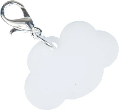 Produktbild von Wolke Charm Anhänger Bettelarmband Miniblings Charms Himmel Wolken Luft