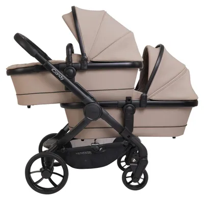 Produktbild von ICandy Peach 7 Twin Kinderwagen - Cookie