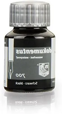Productafbeelding van Documenten Inkt - Schrijfinkt Documenten - Officiële Documenten - Waterdicht Vervaagt Niet - 50 ml - Zwart