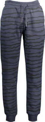 Produktbild von Herren Sporthose Blau mit Kordelzug und Kontrastdetails