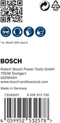 Zdjęcie produktu dla Bosch Expert SDS plus-7X, Młot udarowo-obrotowy, Hammer drill bit, 8 mm, 215 mm, Beton, Kamień, 15 cm