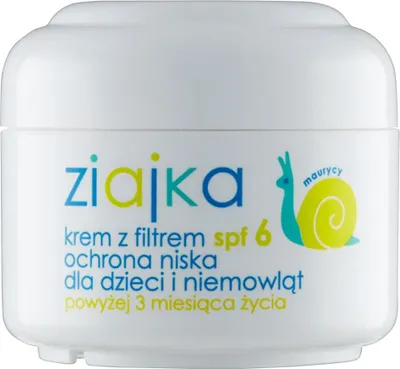 Zdjęcie produktu dla Ziaja Ziajka Krem z filtrem SPF6 dla dzieci i niemowląt, 50 ml