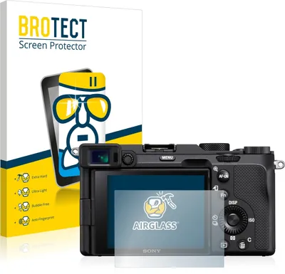 Produktbild von BROTECT Schutzglas für Sony A7C Schutzfolie Panzer Folie Glas Display Schutz klar