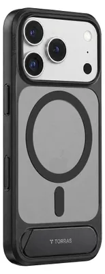 Produktbild von Torras - Pstand Schutzhülle für iPhone 17 Pro – schwarz