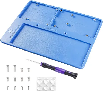 Produktbild von SunFounders Rab Holder Raspberry Pi Uno Breadboard 5 in 1 Grundplatte Arduino R3 Mega 2560, 3B+ 3B 2 Modell B 400 800 Punkte (RAB -Halter)