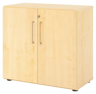 Produktbild von bümö smart Aktenschrank - 2 Ordnerhöhen - Nachbildung Ahorn