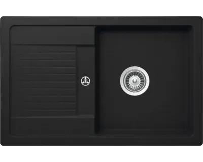 Produktbild von Spüle SCHOCK Lima D-100S A 780 x 500 mm onyx LIMD100SAGON