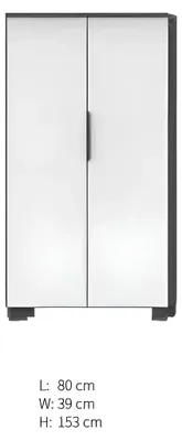 Immagine prodotto di Armadio da ufficio bianco Mobili da studio Credenza di design Moderna