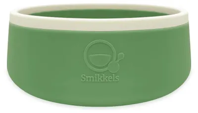 Produktbild von Smikkels Silikon Kinderschale - Baby Geschirr grün - bruchsicher