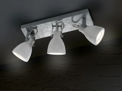 Produktbild von Deckenspots Industrial Betonlampen 3 flammig Küchenlampen Wohnzimmerlampen Flur