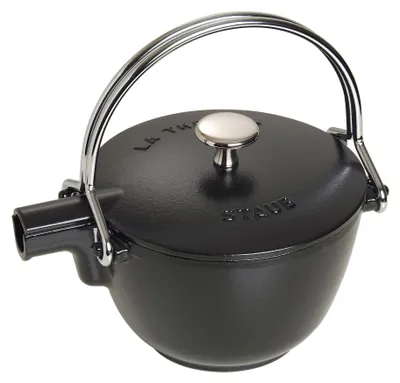 Zdjęcie produktu dla Staub - Czajnik żeliwny 1,15L Czarny