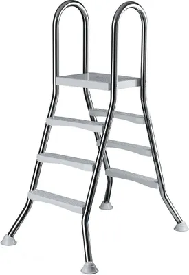 Produktbild von Poolleiter Edelstahl für Hochbecken mit 90 cm höhe