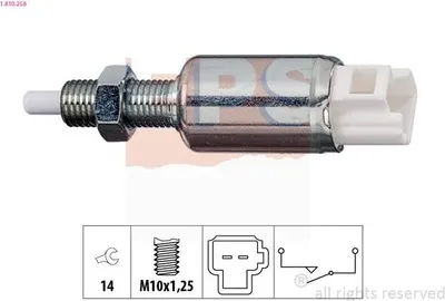 Produktbild von EPS Kupplungsschalter (GRA) 1.810.258 für TOYOTA Yaris Schrägheck (P13) mechanisch