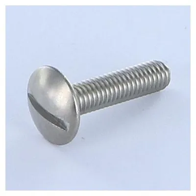 Produktbild von Schraube Flachrundkopfschraube Gespalten Edelstahl A2 M6x16
