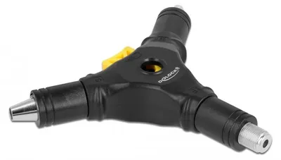 Immagine prodotto di Delock, strumento di installazione 4 in 1 per connettori F