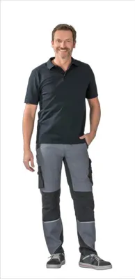 Produktbild von Planam Bundhose Norit Herren Gr. 46 schiefer/schwarz