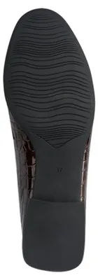 Produktbild von MARCO TOZZI Damen Slipper Loafer mit Blockabsatz und Zierschnalle 2-24252-47, Größe:40 EU, Farbe:Braun