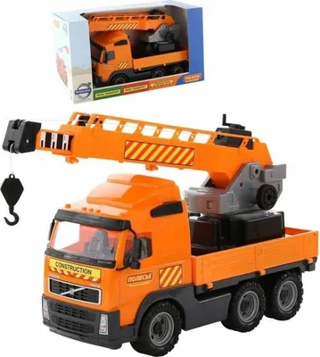 Zdjęcie produktu dla WADER 58317 Dzwig w pudelku volvo