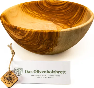 Produktbild von Salatschale aus Olivenholz 28 cm