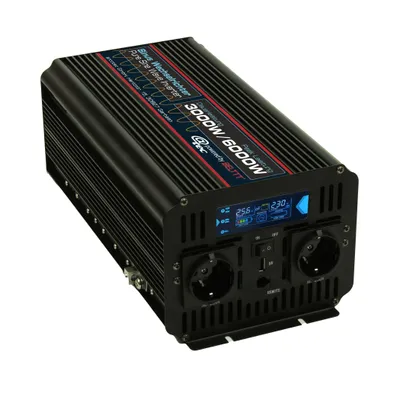 Produktbild von Spannungswandler Eingang DC 24V Ausgang AC 220-250V Reiner Sinus Wechselrichter 3000W