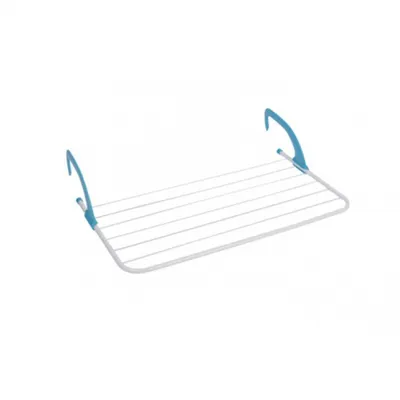 Obrázok produktu pre sušiak na bielizeň 68x39cm biely/modrý