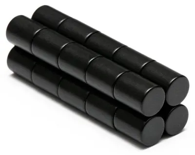 Neodymium-Magnete 8x10 mm, 20 Stück, Haftkraft 2 kg