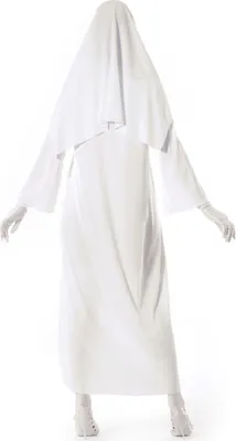 Produktbild von Geisterkostüm FIESTAS GUIRCA 80939, Weiß, Einheitsgröße, Halloween, Spukkostüm