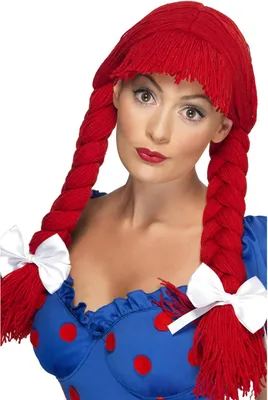 Image de Smiffys - Perruque pour femme SM1134 (Taille unique) (Rouge)