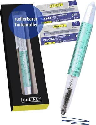 Produktbild von Famanu Ausradierbarer Rollerball Pen 0,7 mm - Blau