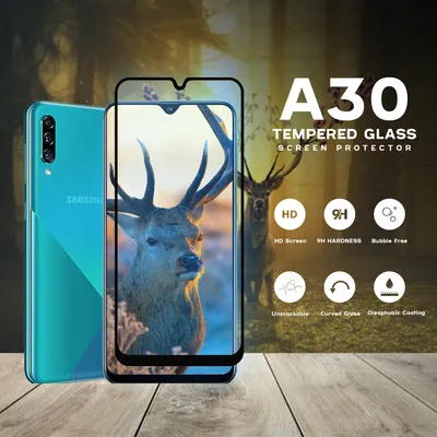Produktbild von Samsung Galaxy A30 – gehärtetes Glas 9H – 3D-Displayschutz in Superqualität