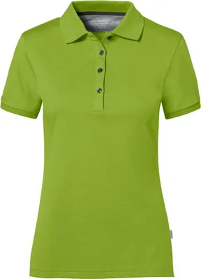 Produktbild von HAKRO Poloshirt Baumwolle-Tec Damen #214 Gr. S kiwi
