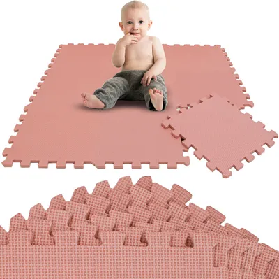 Zdjęcie produktu dla 9-częściowa mata do układania puzzli dla niemowląt - 30x30 mata do raczkowania mata podłogowa do pokoju dziecięcego