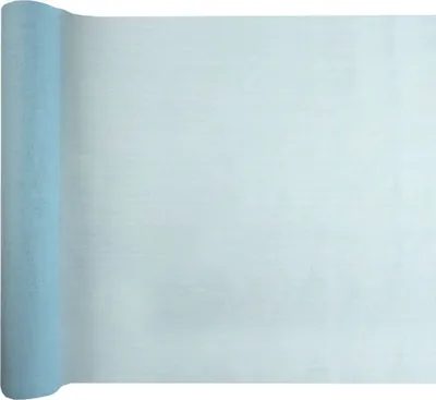 Produktbild von Musselin Tischläufer hellblau 36cm x 5m Tischdeko Hochzeit Taufe