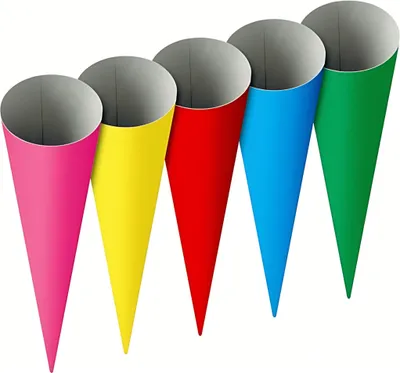 Produktbild von HEYDA 204870071 Schultüten-Rohling 70 cm Ø 19 cm