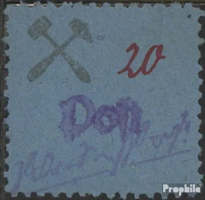 Produktbild von Briefmarken Großräschen 1945 Mi 8 postfrisch Schlägel und Eisen