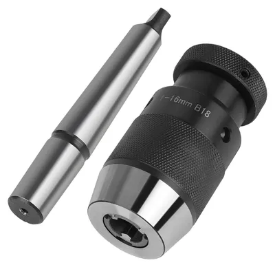 Productafbeelding van Boorhouder - MT2 - 1-16 mm - Snelspan - Voor draaibank en boormachine